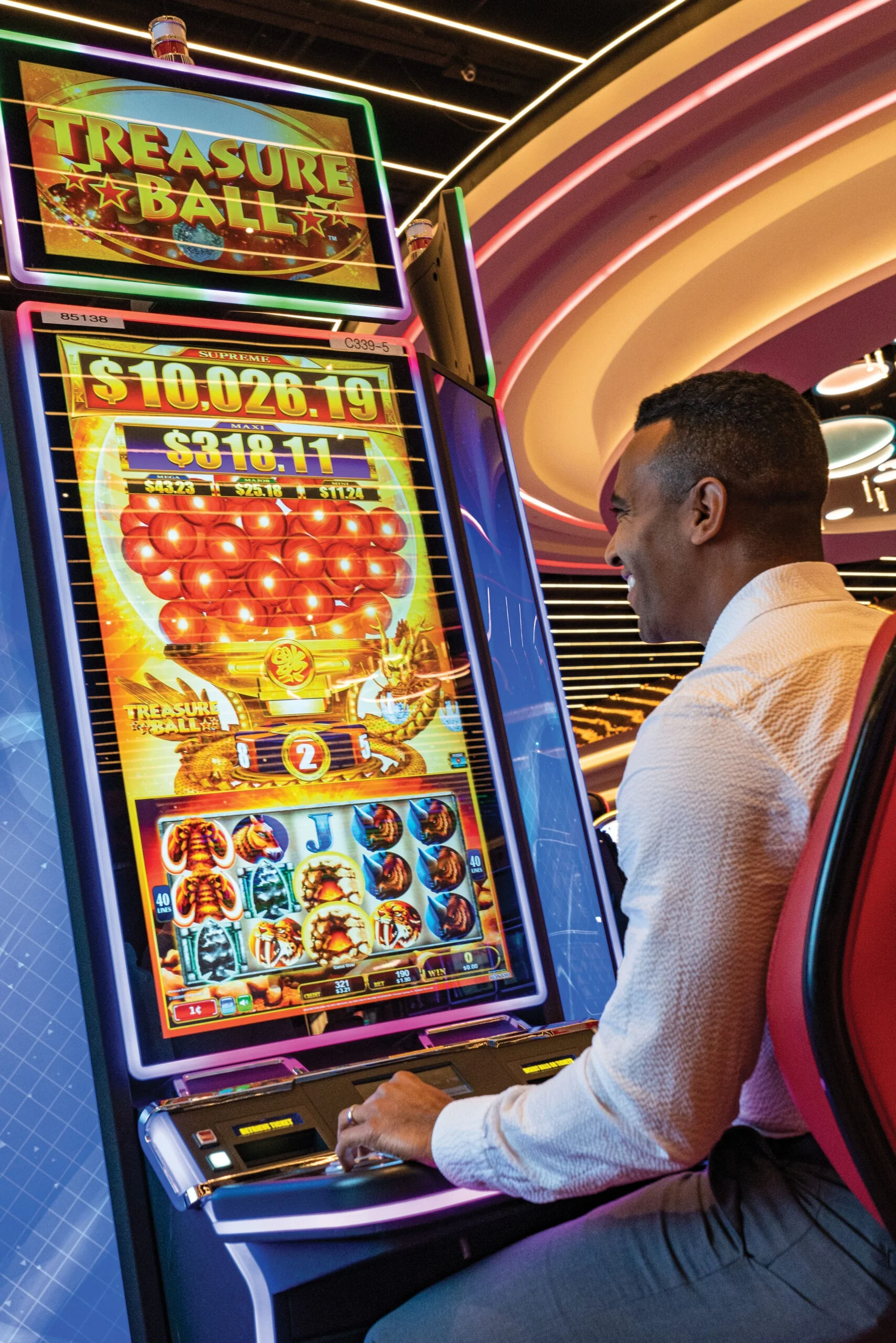 赌博软件老虎机游戏界面展示多种老虎机选择